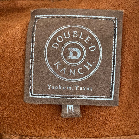 Double D Ranch | EUC Suede Leather Jacket - Picture 3 of 11